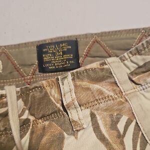 Lucky Brand Leaf Print Shorts